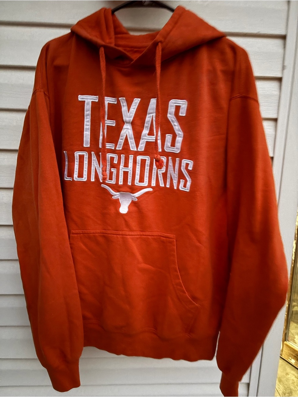 Texas Longhorns We Are Texas Burnt Orange Embroidered Hoodie XL